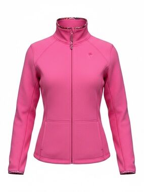 EUC! Lilly Pulitzer Fleece Jacket XS Pink